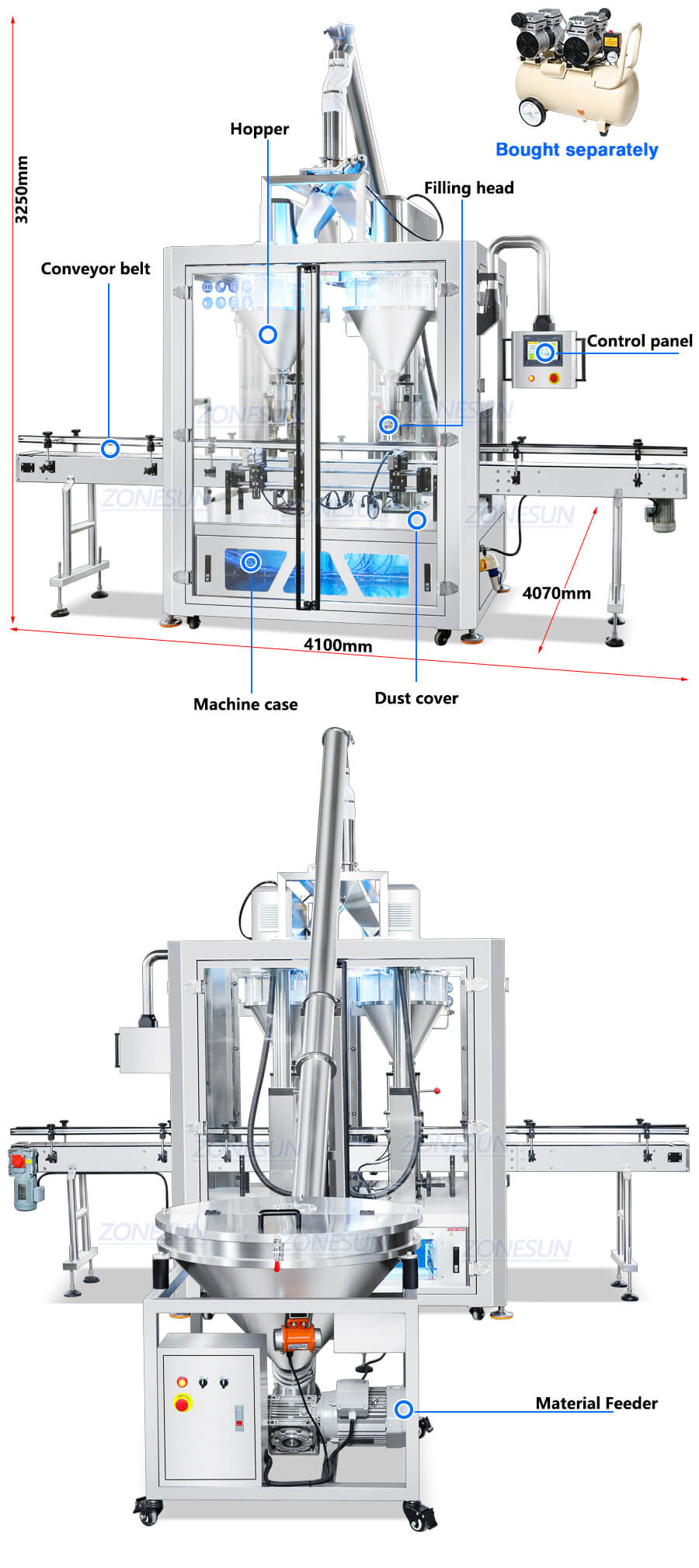 Powder Filling Machine X3