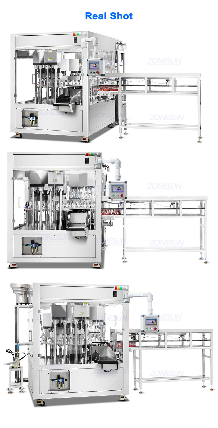 Spout Pouch Filling Capping Machine X4