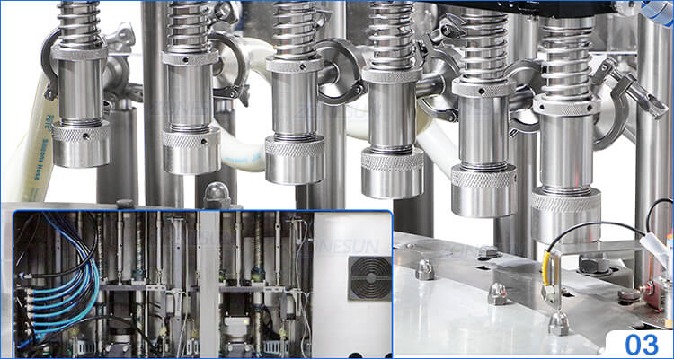 Spout Pouch Filling Capping Machine X7