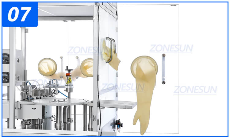 Vial Filling And Stoppering Machine X11