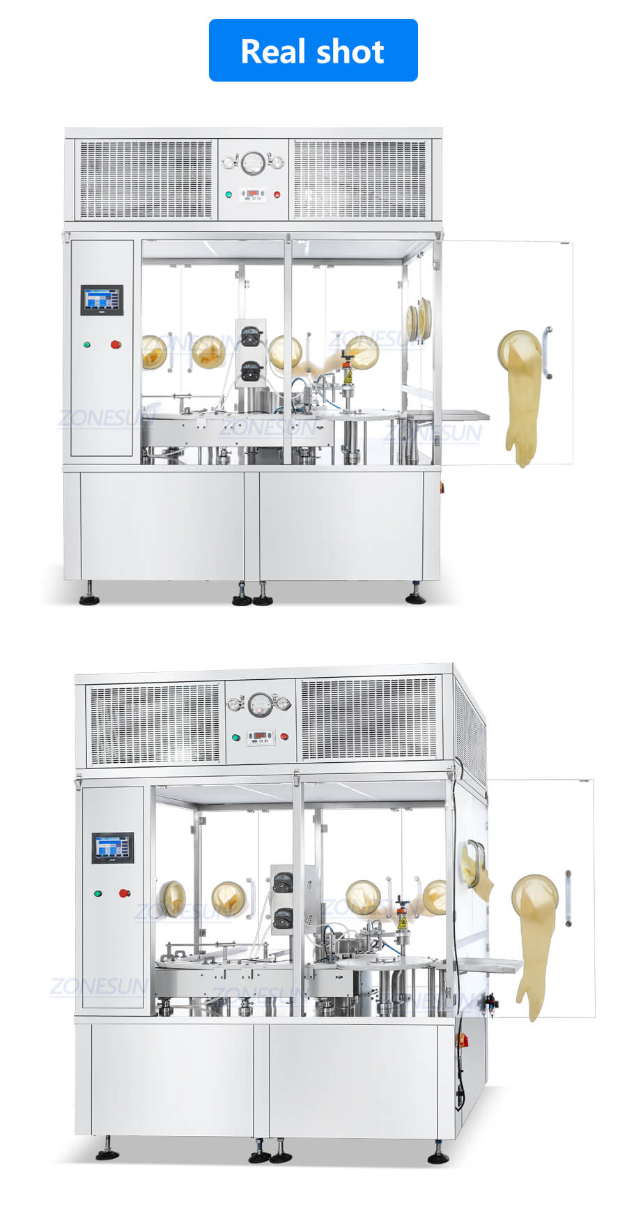 Vial Filling And Stoppering Machine X4