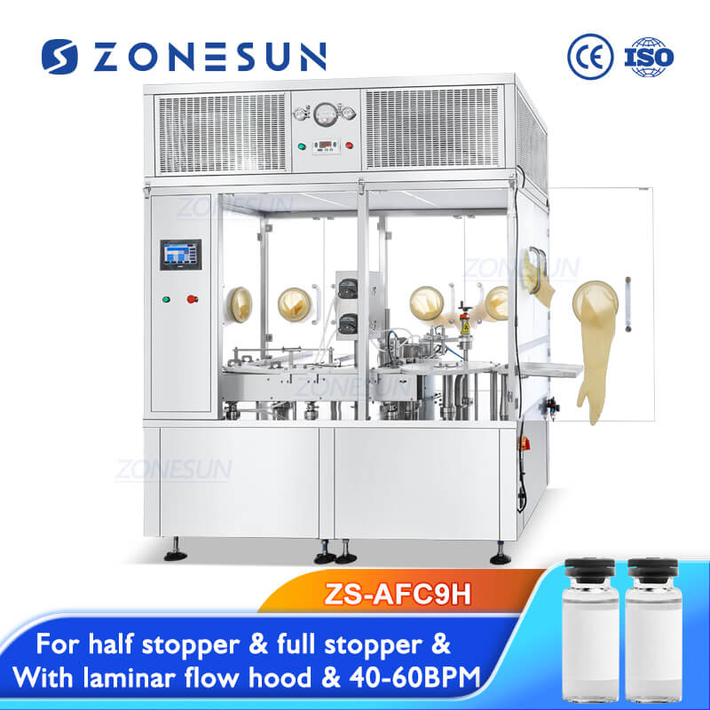 Vial Filling And Stoppering Machine Z1