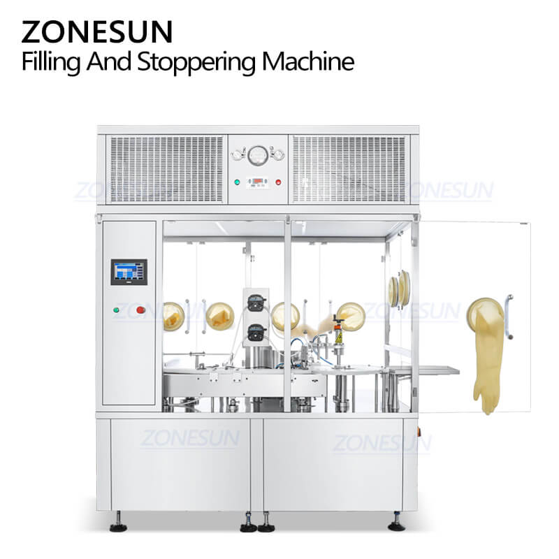 Vial Filling And Stoppering Machine Z3