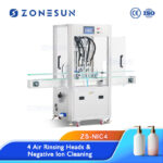 Zonesun Zs Nic4 Automatic 4 Heads Negative Ion Air Rinsing Machine Z1