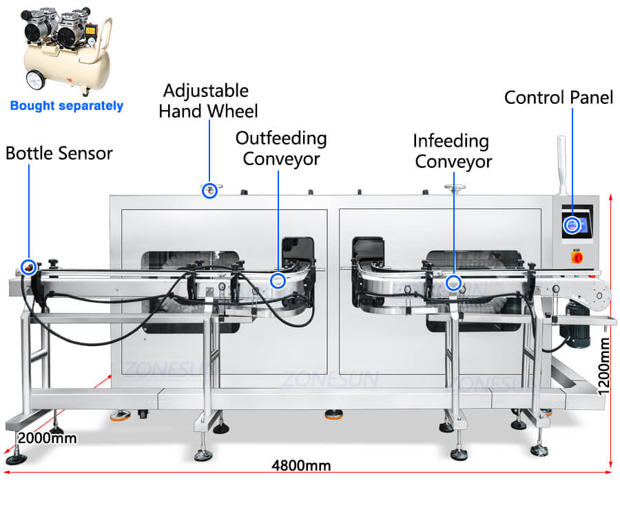 Bottles Washing Machine X3 Bottles Washing Machine X3