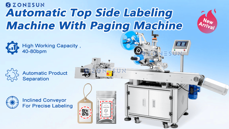 Flat Labeling Machine Flat Labeling Machine
