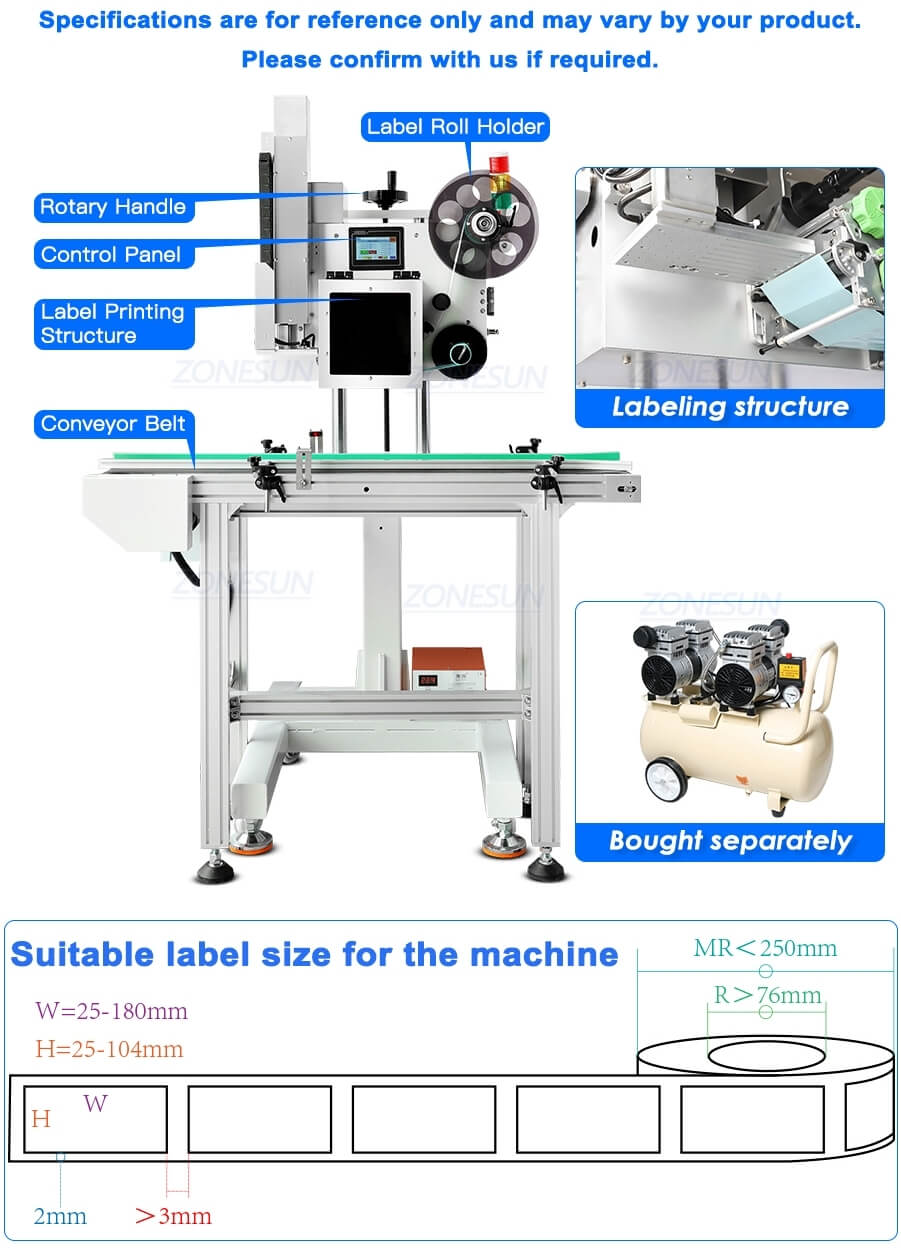 Online Printing Labeling Machine X3 Online Printing Labeling Machine X3