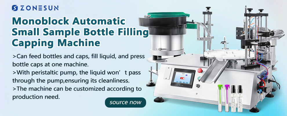 Small Sample Bottle Filling Capping Machine