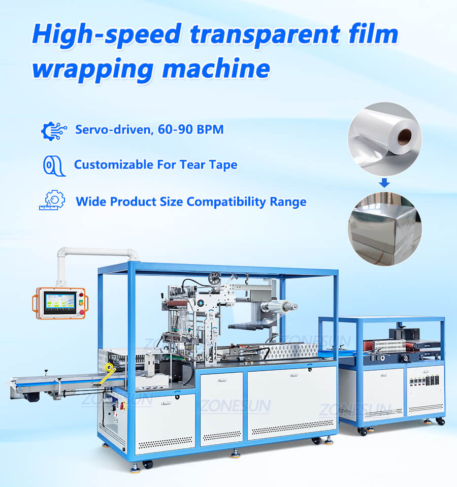 Transparent Film Packaging Machine X1 Transparent Film Packaging Machine X1