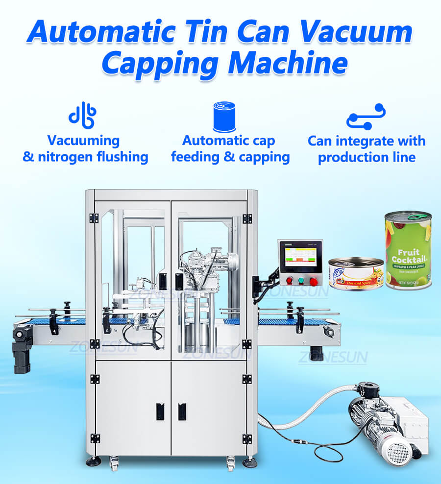 Vacuum Tin Can Sealing Machine X1 Vacuum Tin Can Sealing Machine X1