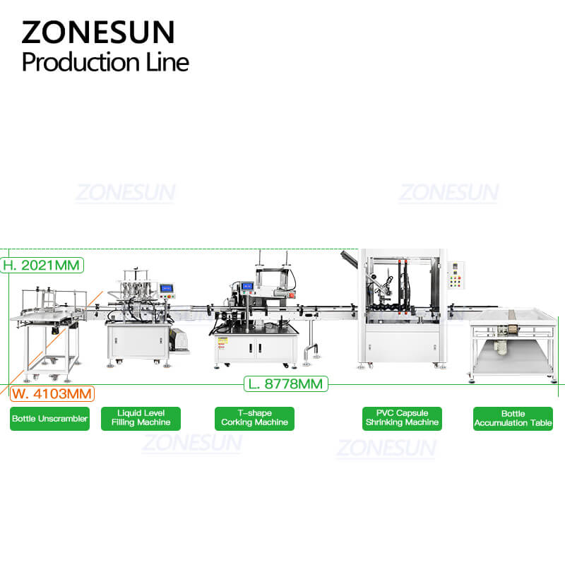 Wine Bottles Bottling Line Z3 Wine Bottles Bottling Line Z3