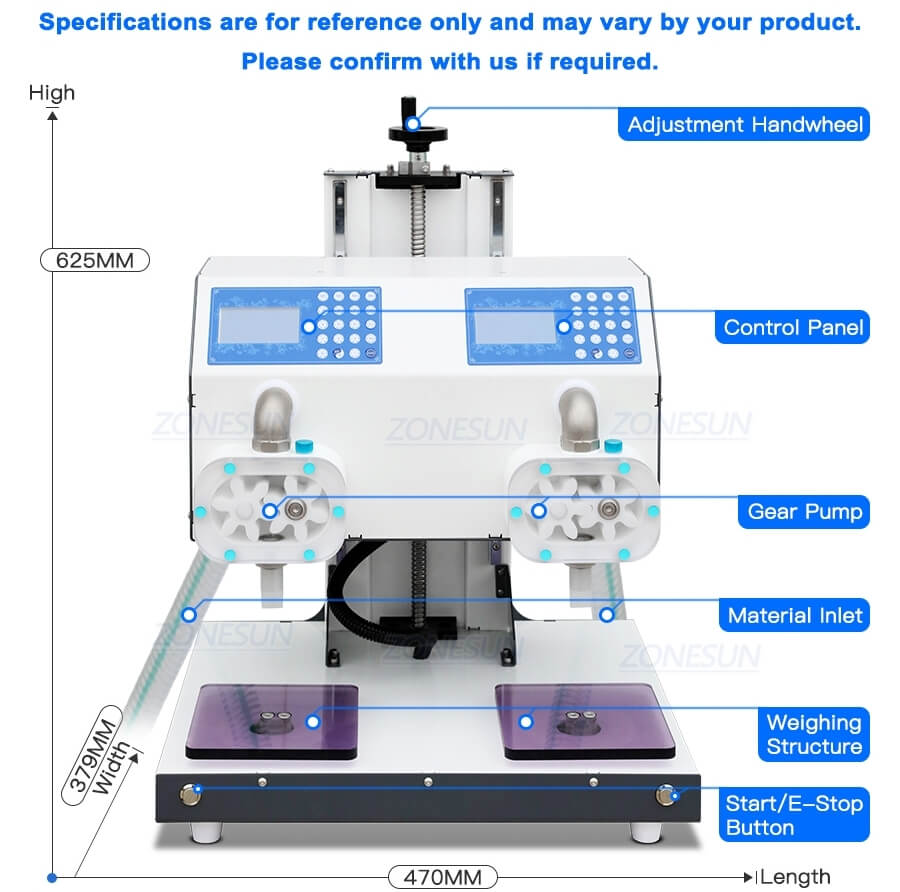 Machine de remplissage de pesée de pâte X3 Paste Weighing Filling Machine X3