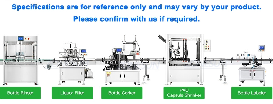 Wine Bottle Bottling Line X3 Wine Bottle Bottling Line X3