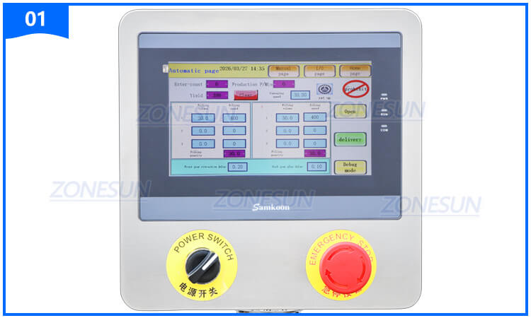 Automatic&nbsp;liquid&nbsp;paste&nbsp;filling&nbsp;machine X5