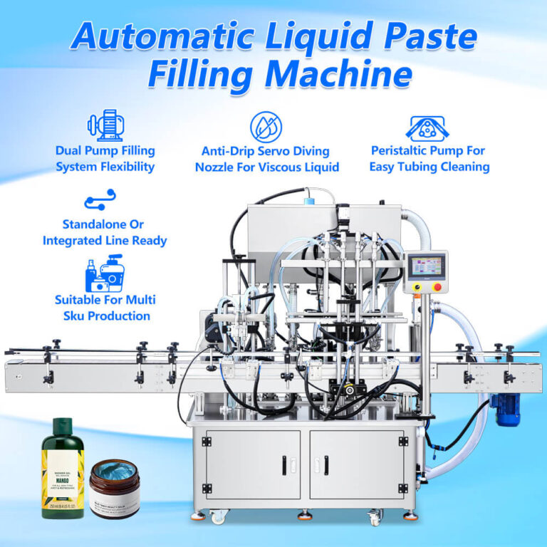 Automatic liquid paste filling machine Z1
