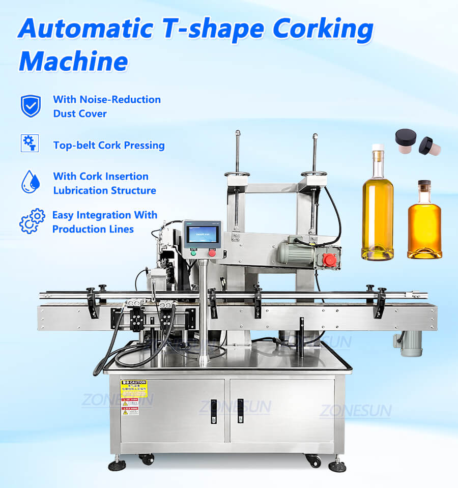 自動TコルクキャッピングマシンX1 Automatic T Cork Capping Machine X1