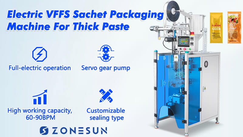 Electric Vffs Sachet Packaging Machine Electric Vffs Sachet Packaging Machine