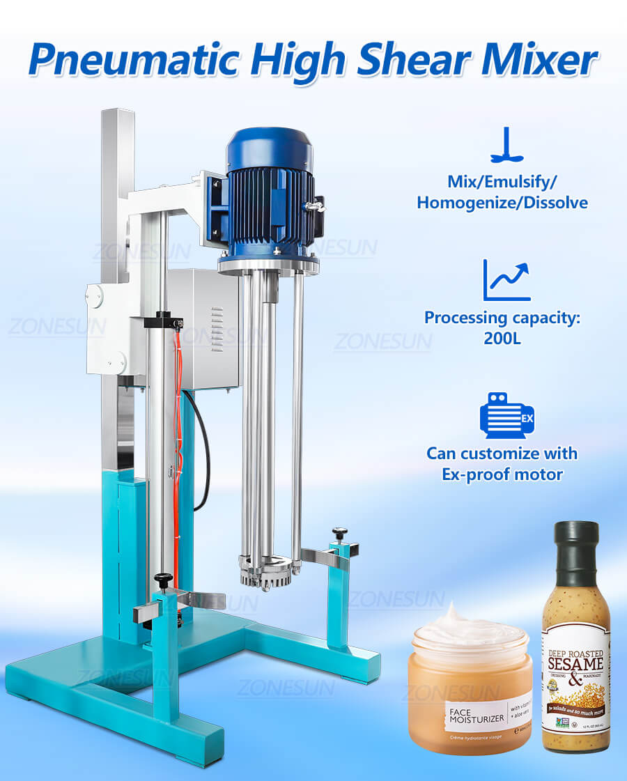 均質乳化ミキサーX1 Homogenized Emulsifying Mixer X1
