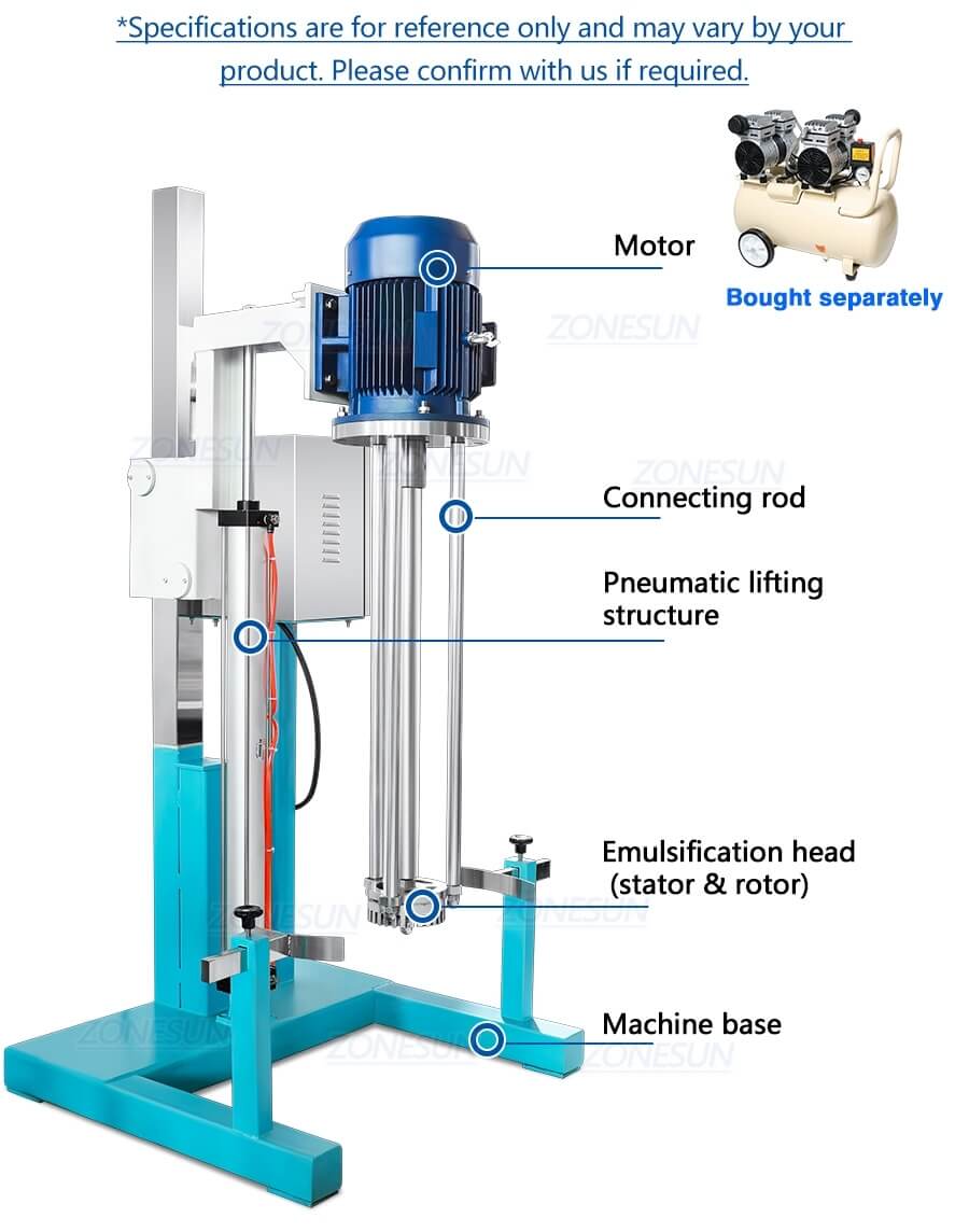 均質乳化ミキサーX3 Homogenized Emulsifying Mixer X3