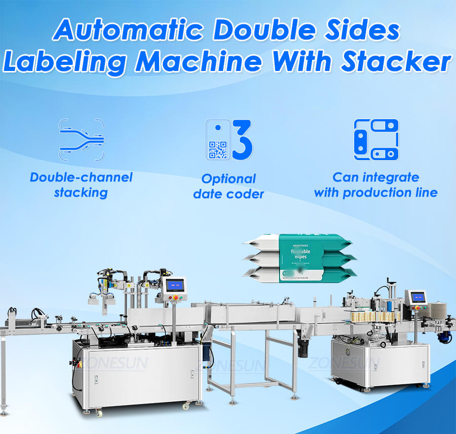 Labeling Machine With Stacker X1 Labeling Machine With Stacker X1