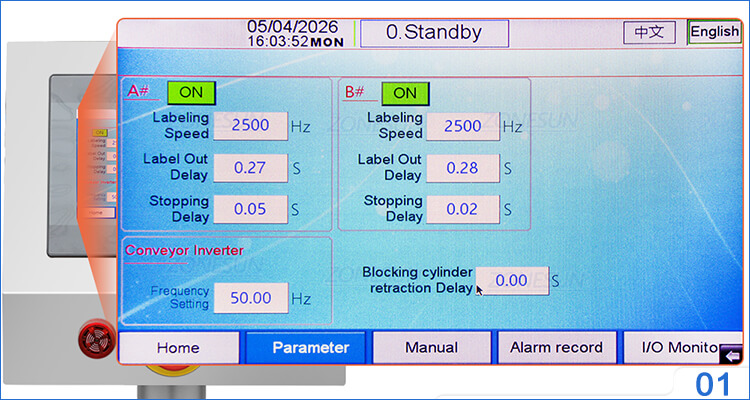 Labeling Machine With Stacker X5 Labeling Machine With Stacker X5