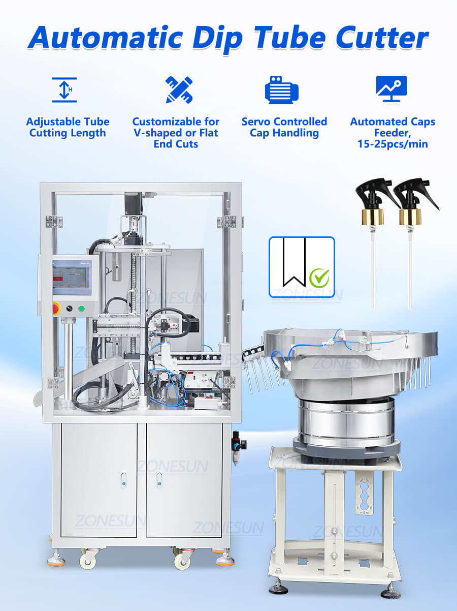 Tagliatrice per tubi ad immersione per profumo X1 Perfume Dip Tube Cutting Machine X1