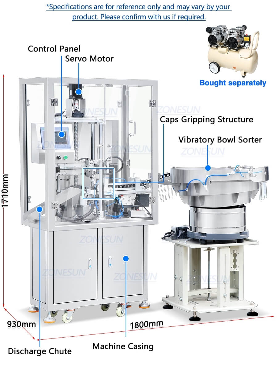 Tagliatrice per tubi ad immersione per profumo X3 Perfume Dip Tube Cutting Machine X3