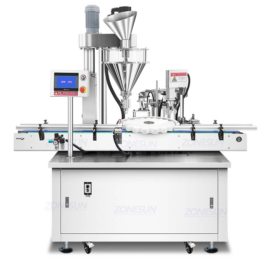 Powder Filling Capping Machine X4