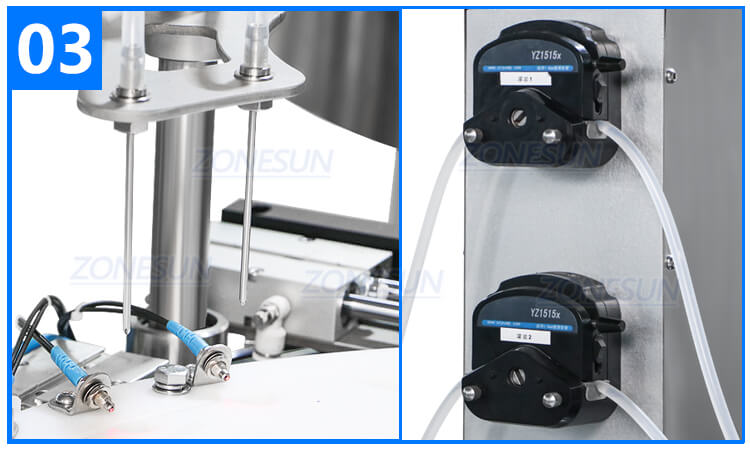 병 충전 기계 X7에 롤 Roll On Bottle Filling Machine X7
