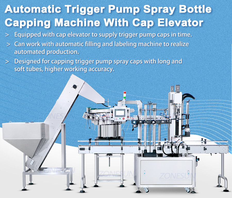 Trigger Pump Spray Caps Capping Machine X1