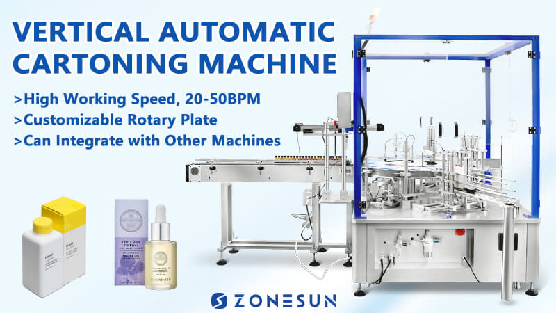 Vertical Cartoning Machine Vertical Cartoning Machine
