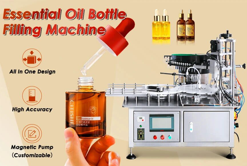 Abfüllmaschine für ätherische Öle Essential Oil Filling Capping Machine