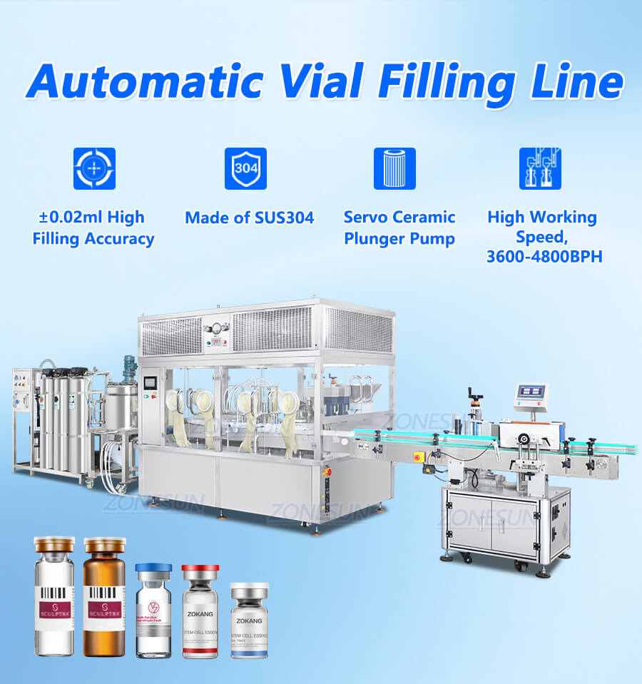 Vial Bottling Line X1 Vial Bottling Line X1