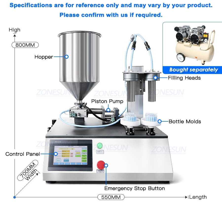 Capsule Cream Filling Machine X3