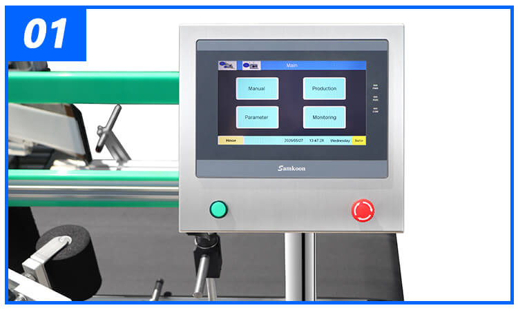 آلة لصق العلامات على الكرتون X5 Carton Labeling Machine X5