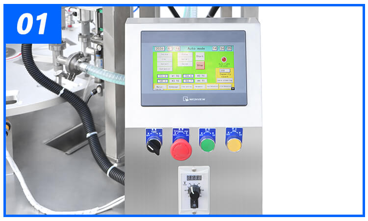 Машина для наполнения и запечатывания стаканчиков X6 Cup Filling Sealing Machine X6