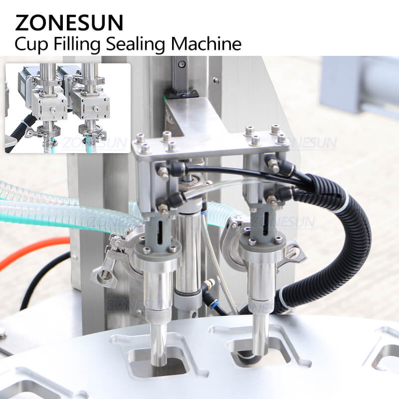 Машина для наполнения и укупорки стаканов Z4 Cup Filling Sealing Machine Z4
