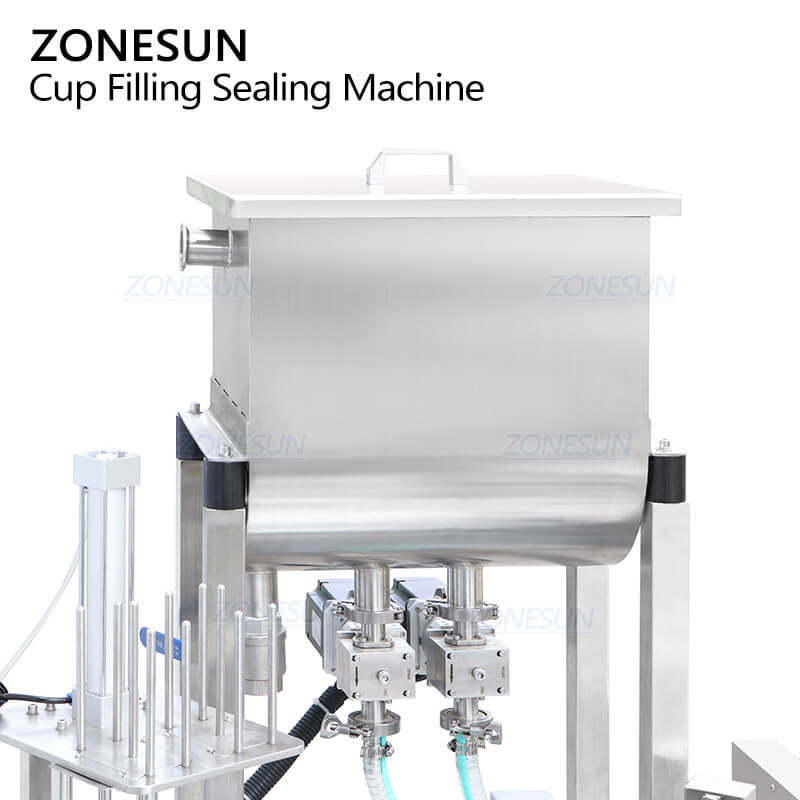 Машина для наполнения и укупорки стаканов Z5 Cup Filling Sealing Machine Z5