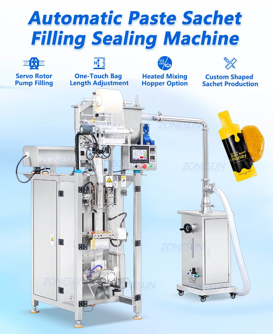 Paste Sachet Vffs Packaging Machine X1