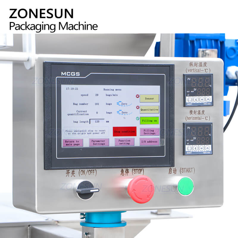 Paste Sachet Vffs Packaging Machine Z5