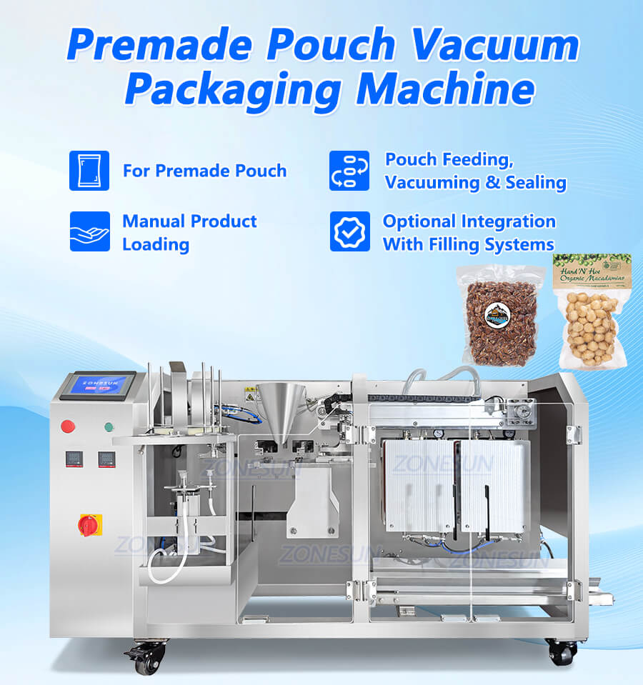 Premade Pouch Vacuum Packaging Machine X1 Premade Pouch Vacuum Packaging Machine X1
