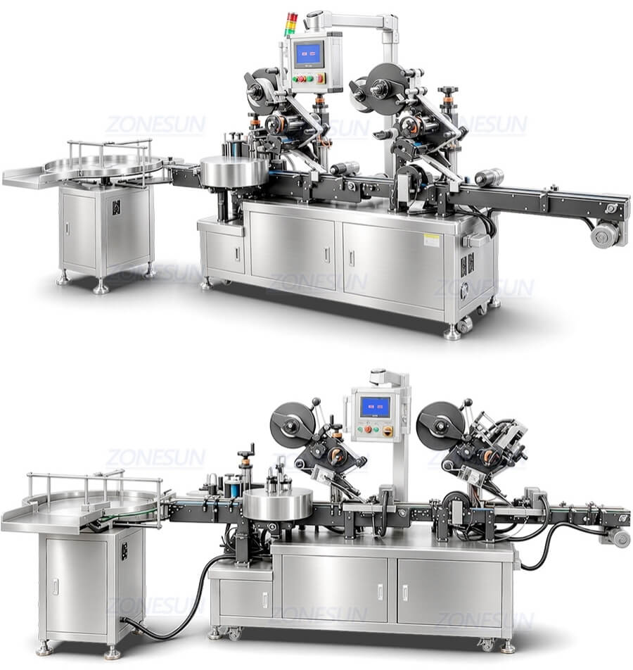 Rundflaschen-Etikettiermaschine X4 Round Bottle Labeling Machine X4