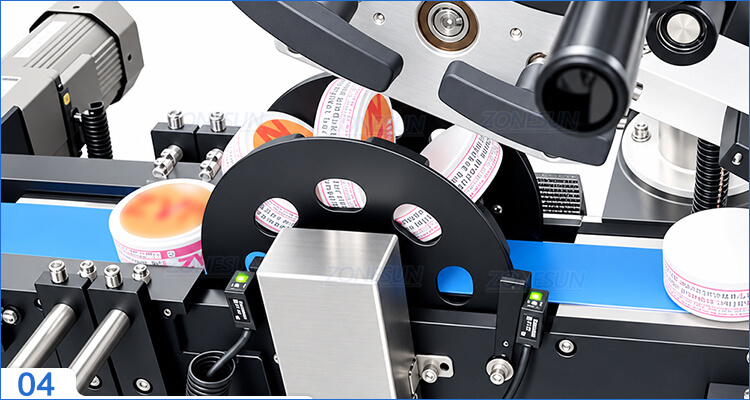 Rundflaschen-Etikettiermaschine X8 Round Bottle Labeling Machine X8