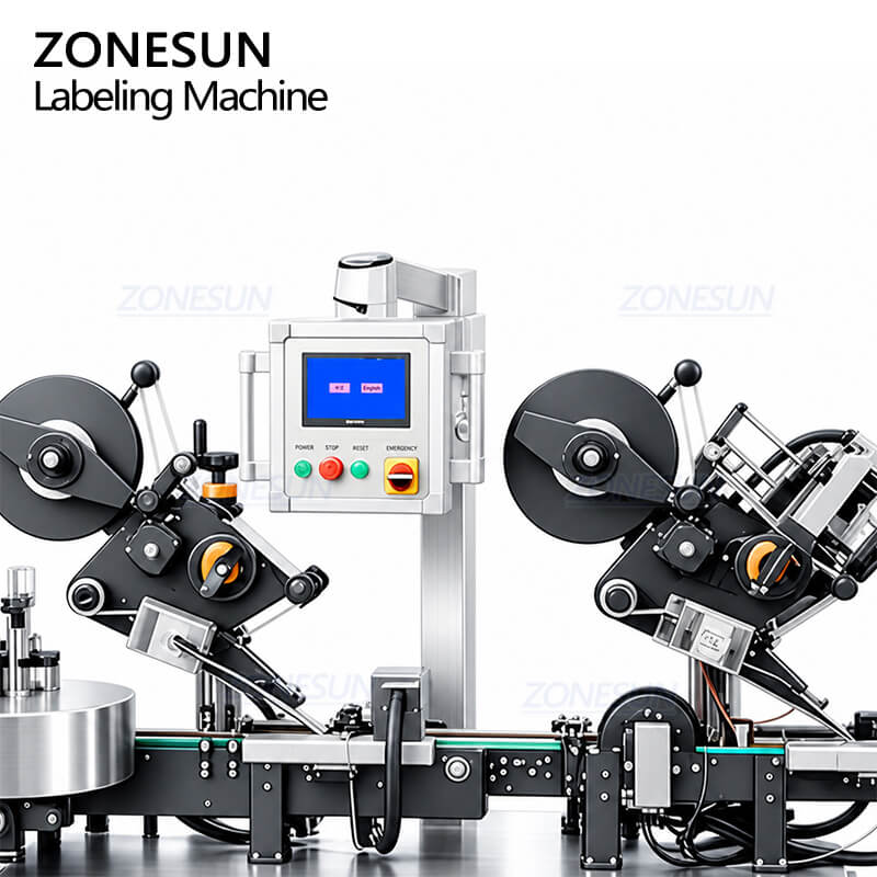 Rundflaschen-Etikettiermaschine Z6 Round Bottle Labeling Machine Z6