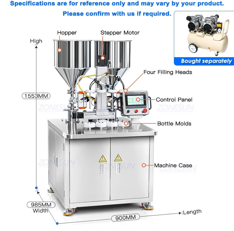 Swirl Filling Machine X3 Swirl Filling Machine X3