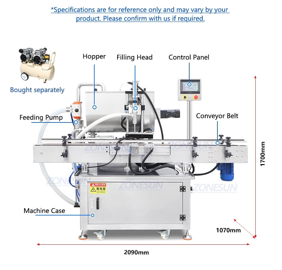 Machine de remplissage de pâte X3 Paste Filling Machine X3