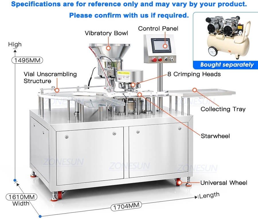 Vial Capping Machine X3