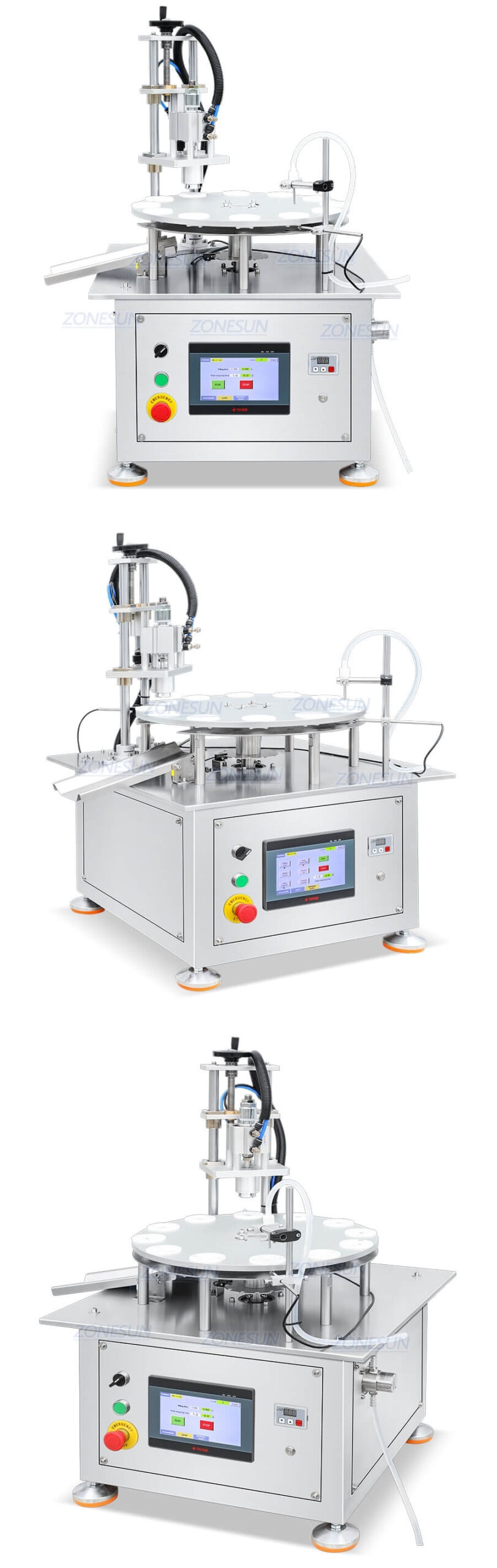 Máquina llenadora y taponadora de viales X4 Vial Filling Capping Machine X4