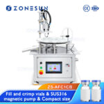 Máquina llenadora y taponadora de viales Z1 Vial Filling Capping Machine Z1