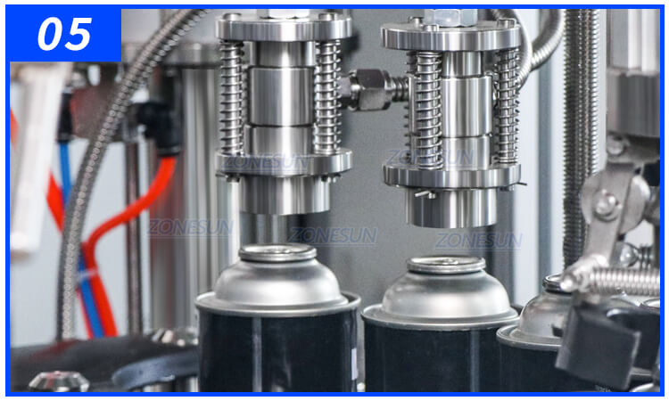 エアゾール缶充填機 X9 Aerosol Can Filling Machine X9